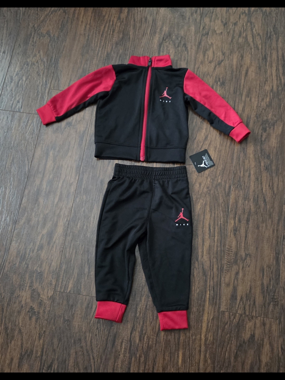 Nike Jordan Black & Red  Tracksuit